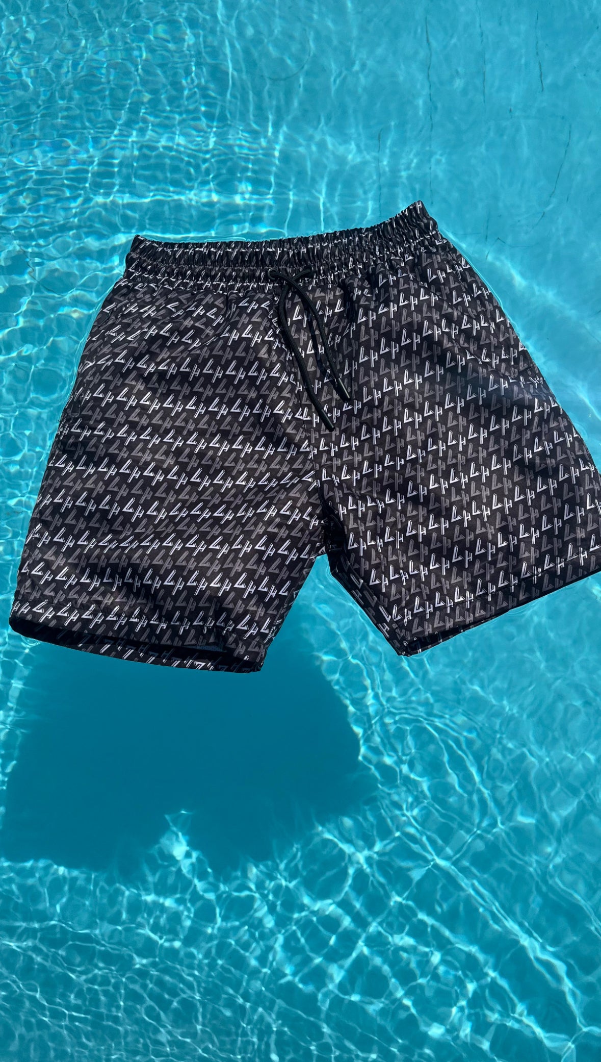 Black LH Logo Swim Shorts