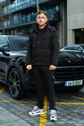 Black Padded Puffer