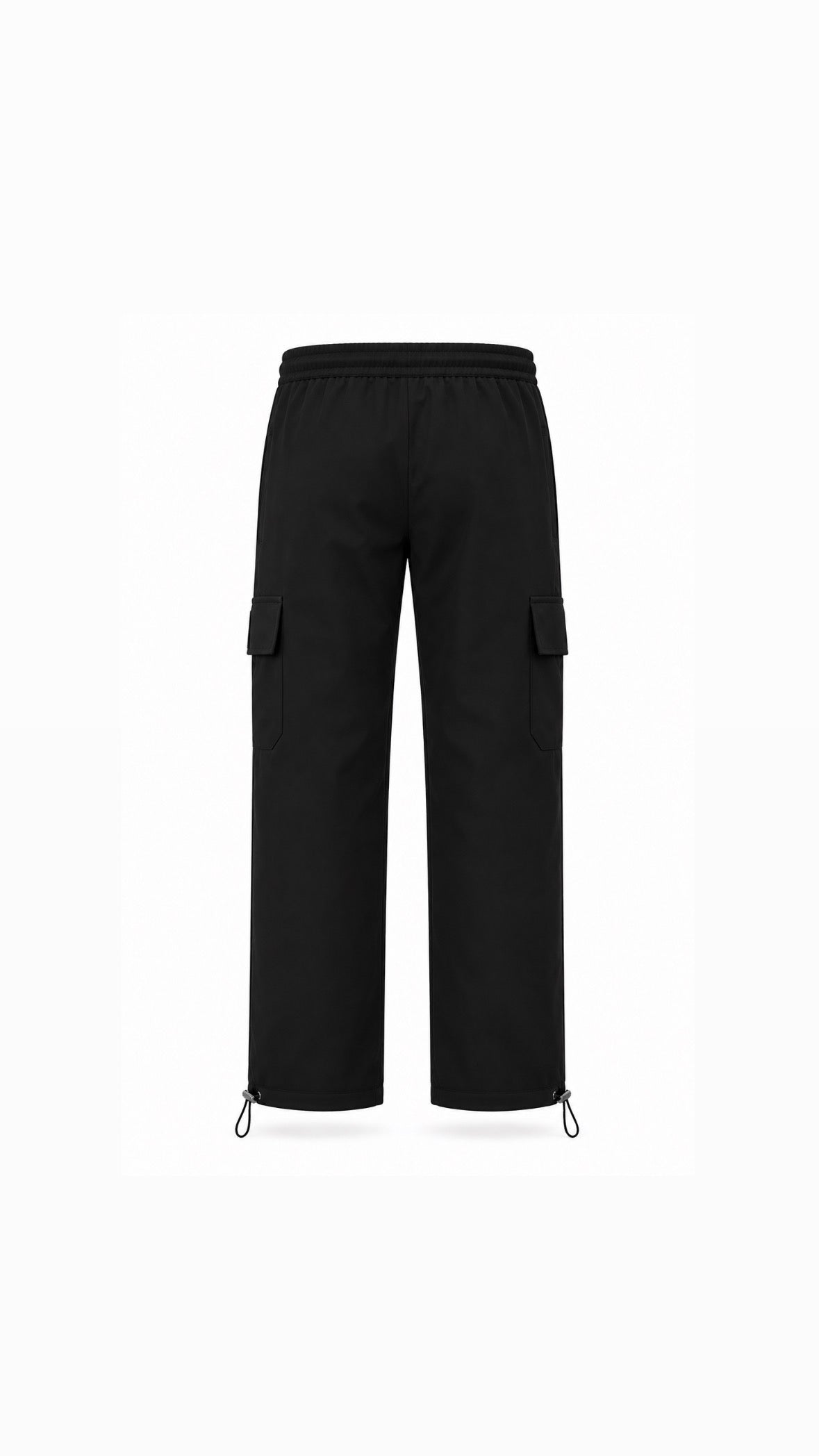 Black Drawstring Cargo