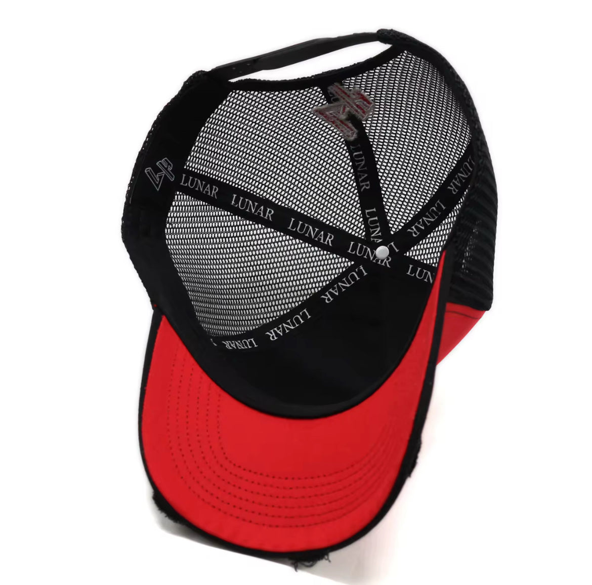 RED/BLACK LH TRUCKER HAT