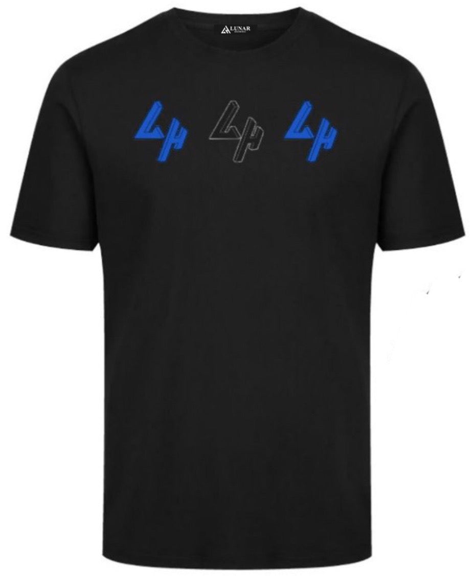 Royal Blue + Black LH Tee