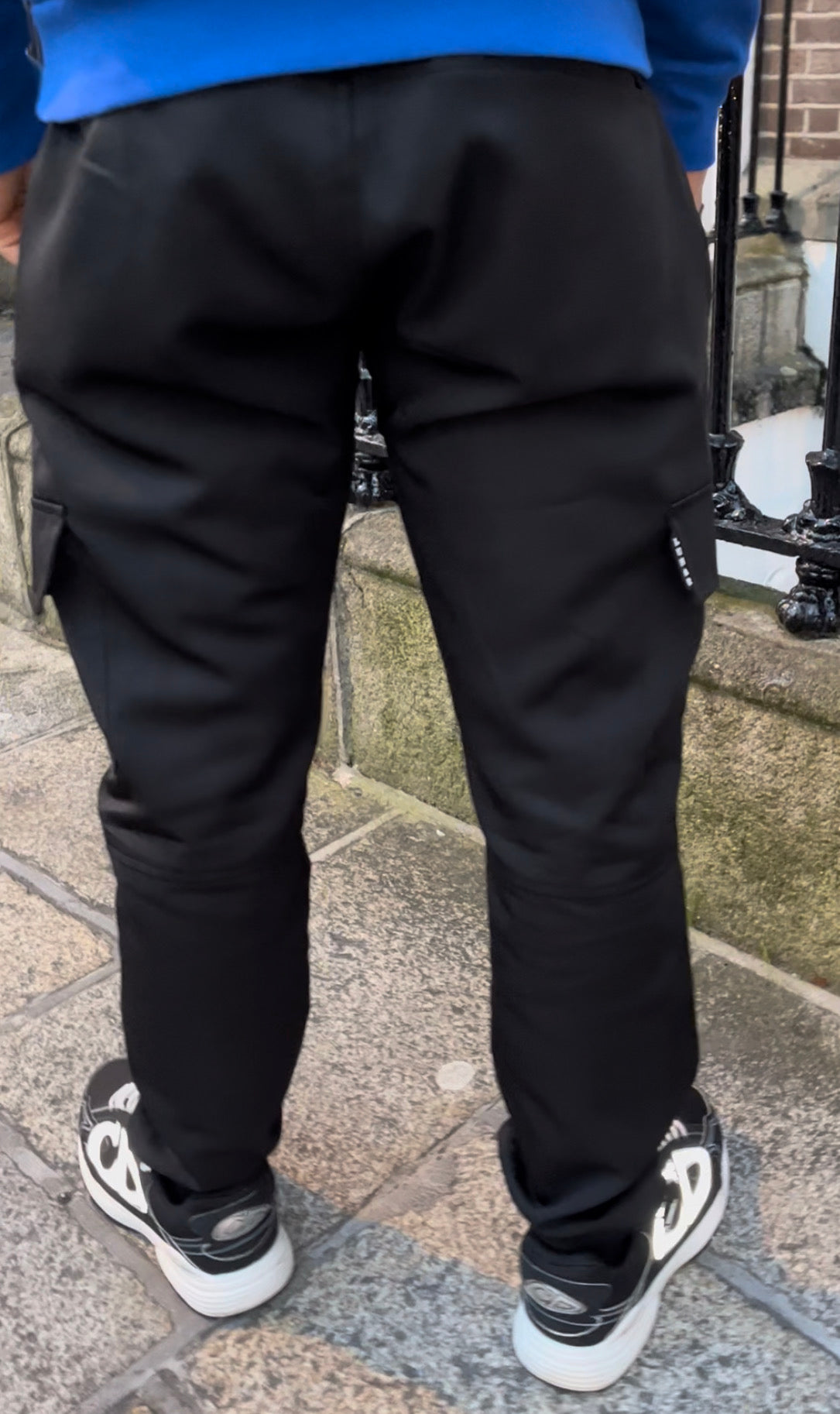 Black Cuff Cargo pant