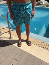 Load image into Gallery viewer, Teal Diamond LH Shorts
