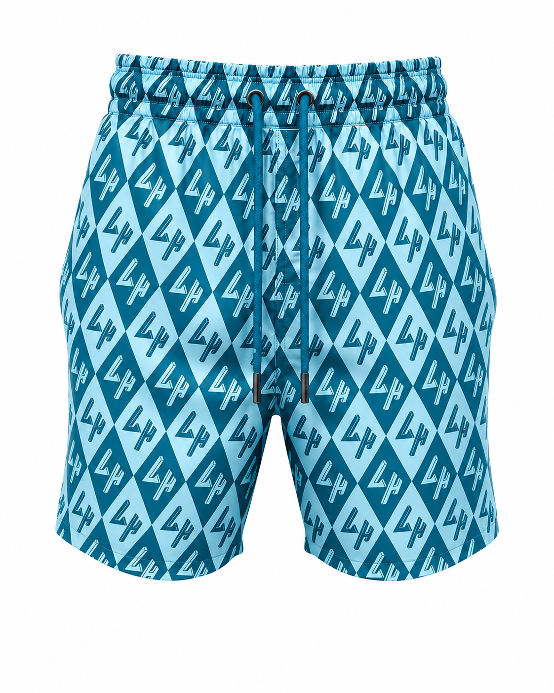Teal Diamond LH Shorts