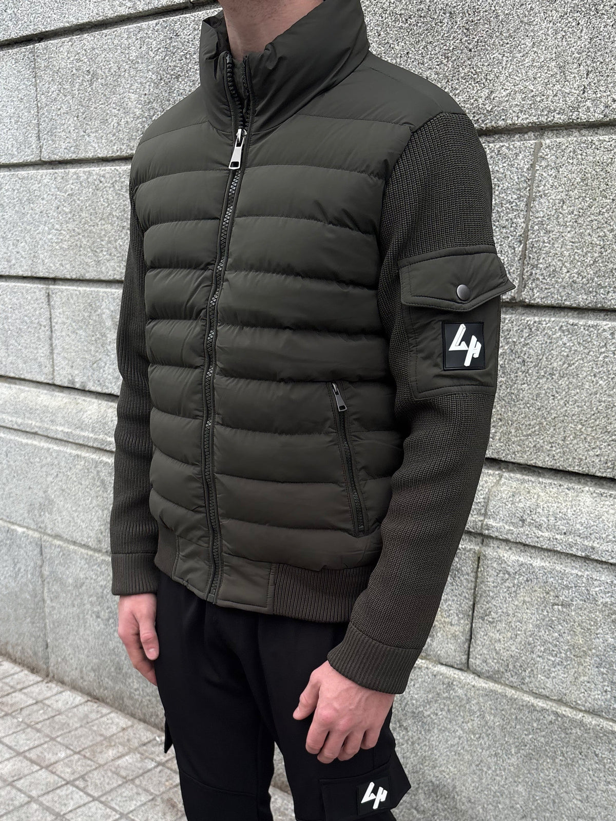 Khaki Bomber Hybrid