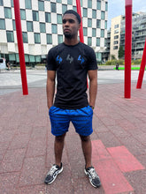 Load image into Gallery viewer, Royal Blue + Black LH Tee

