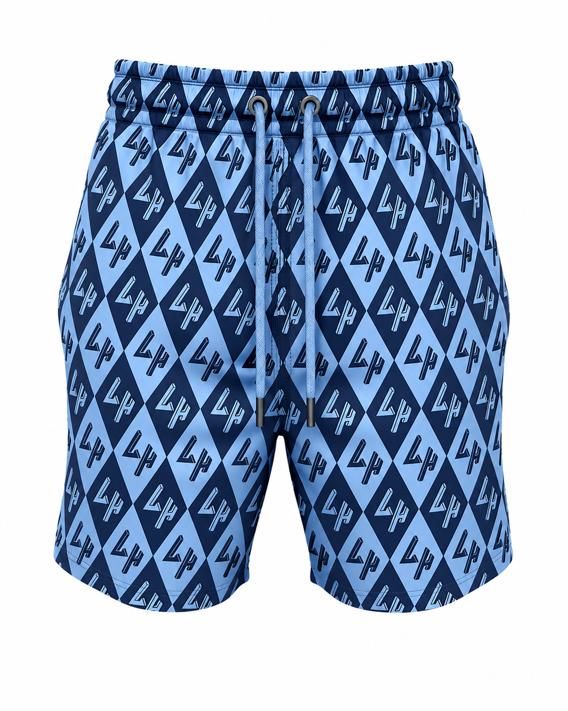 Navy / Blue Diamond Shorts