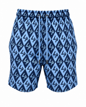 Load image into Gallery viewer, Navy / Blue Diamond Shorts
