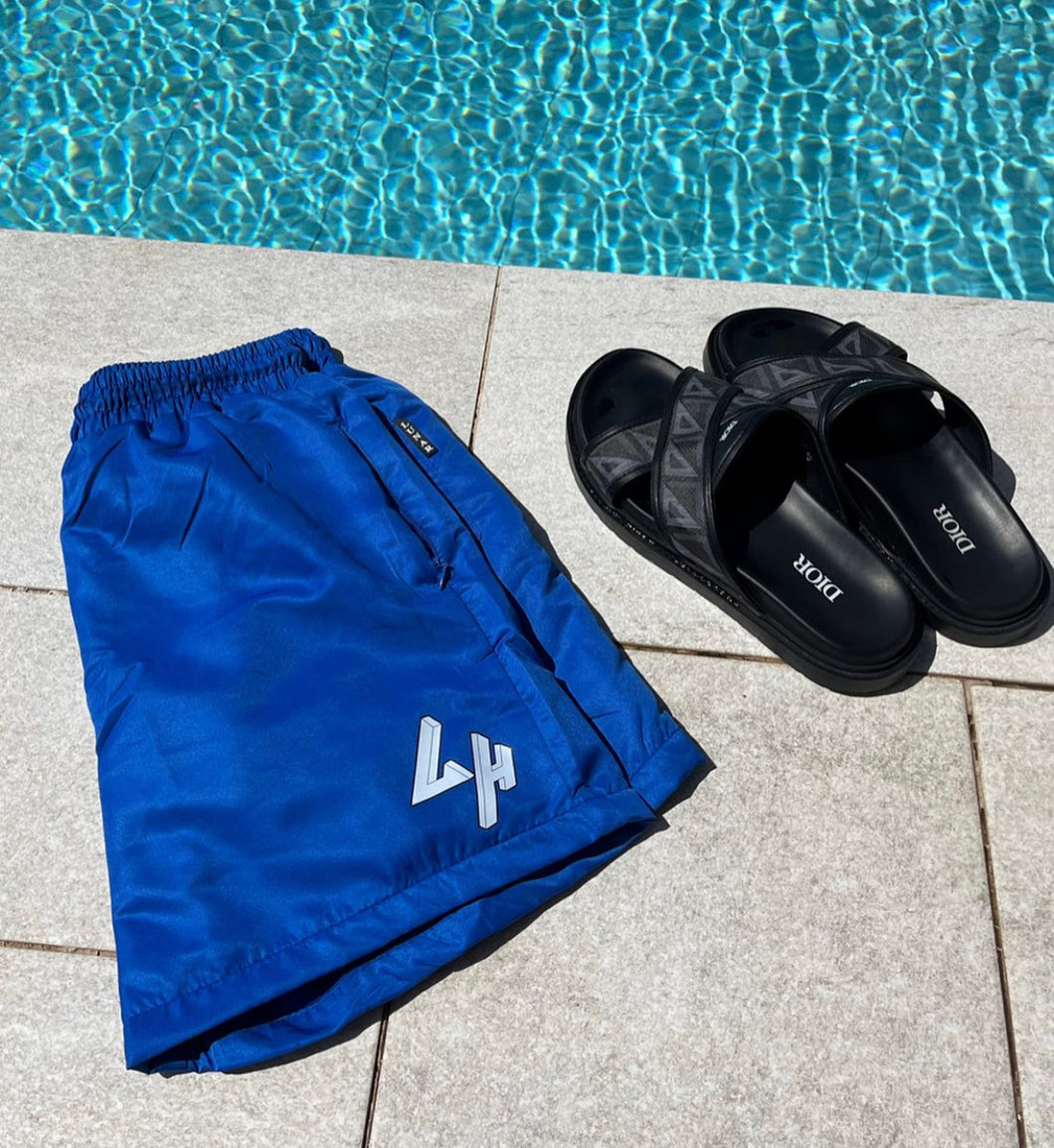 Blue White LH Swim Shorts