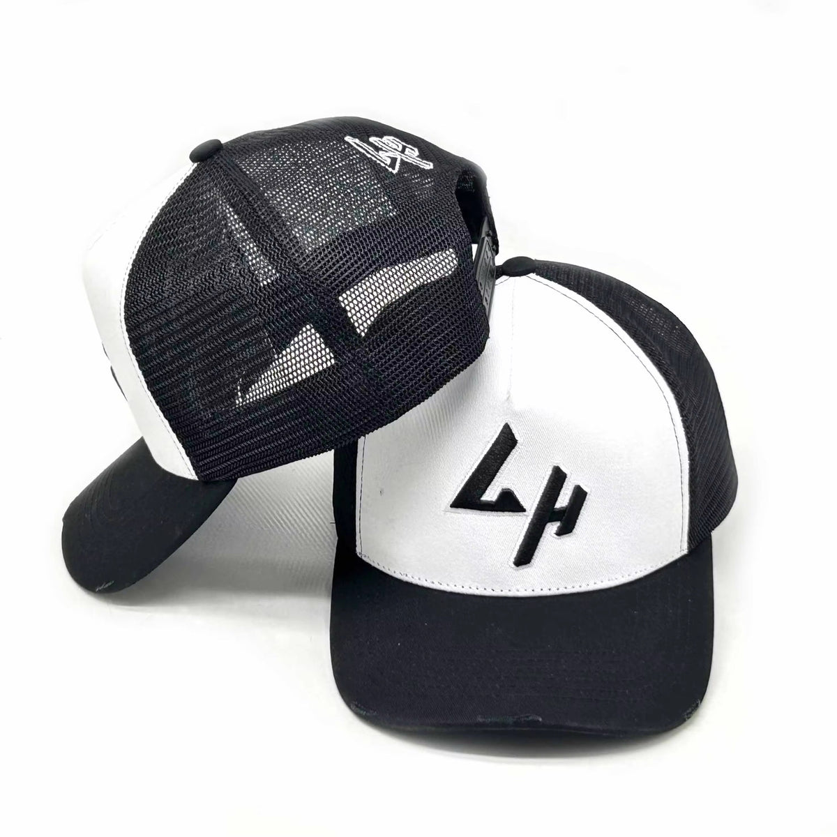 White / Black LH Hat