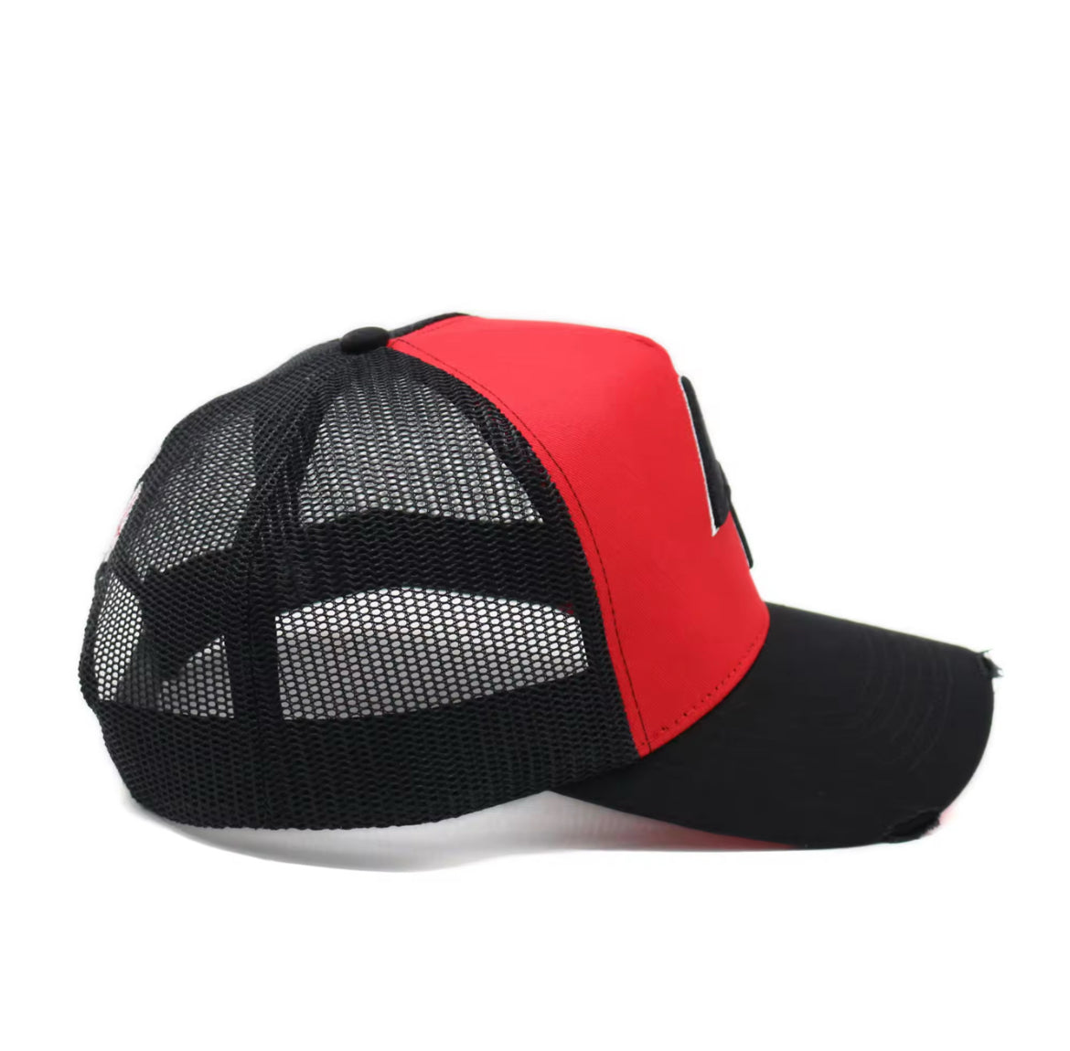 RED/BLACK LH TRUCKER HAT