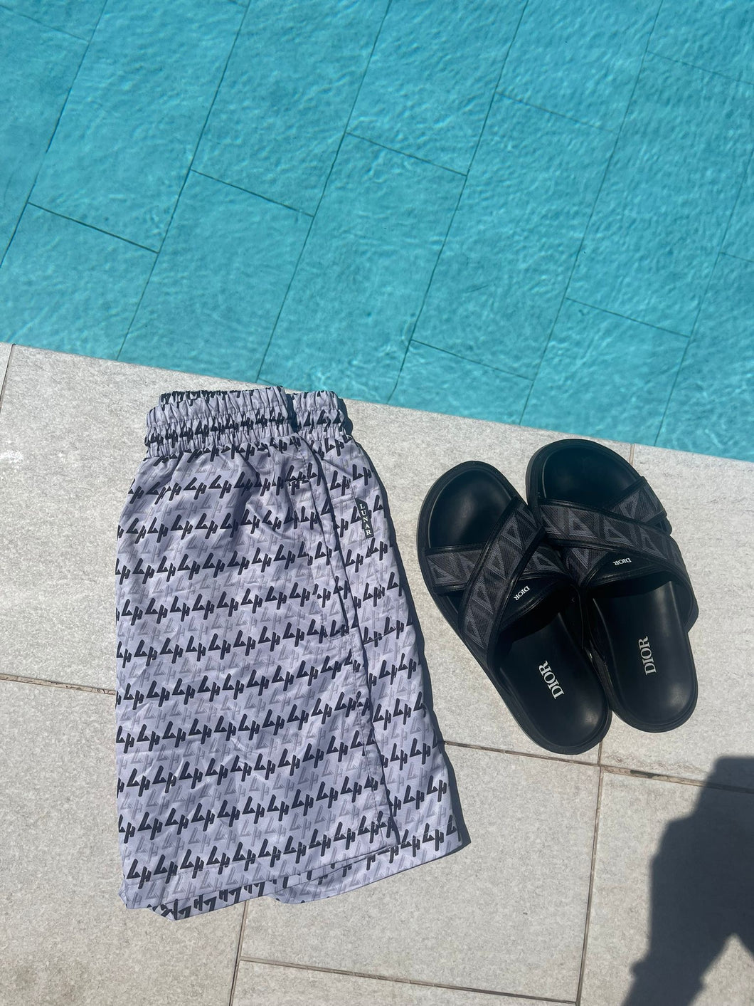 Grey LH Logo Swim Shorts