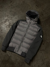 Load image into Gallery viewer, Grey Two Tone Panel Jacket
