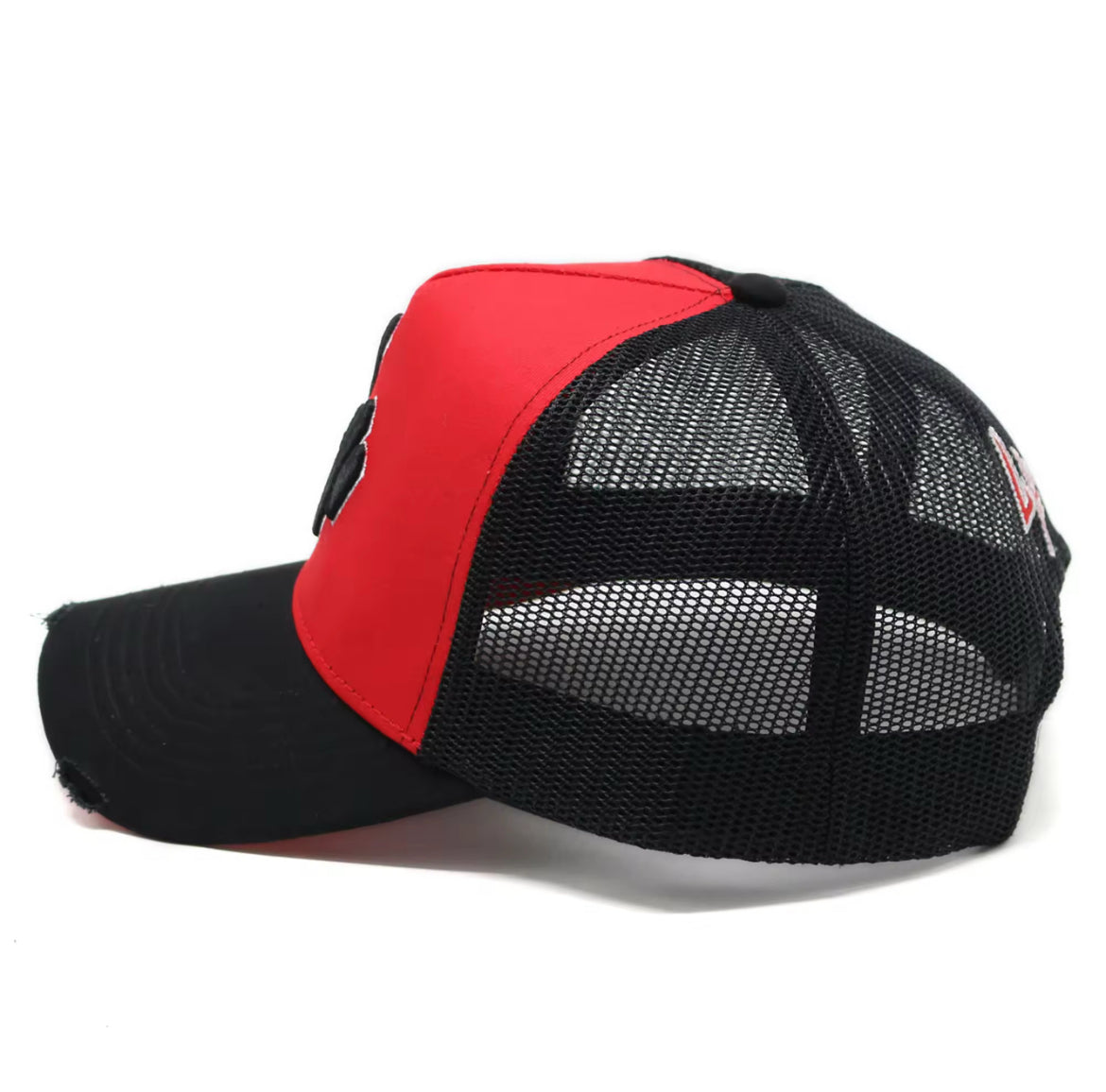 RED/BLACK LH TRUCKER HAT