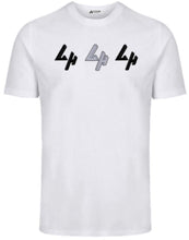 Load image into Gallery viewer, 3 LH Grey/Black LH Logo White Tee

