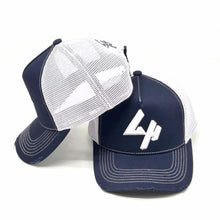 Load image into Gallery viewer, Navy / White Trucker
