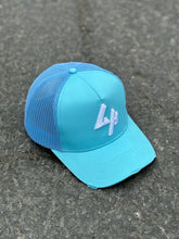 Load image into Gallery viewer, Baby Blue LH Trucker Cap
