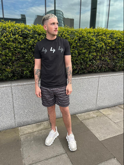 Black LH Logo Swim Shorts