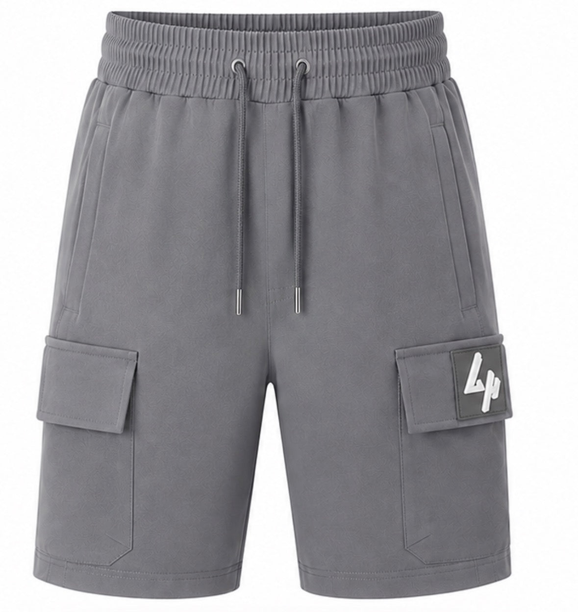 LIGHT GREY LH CARGO SHORTS