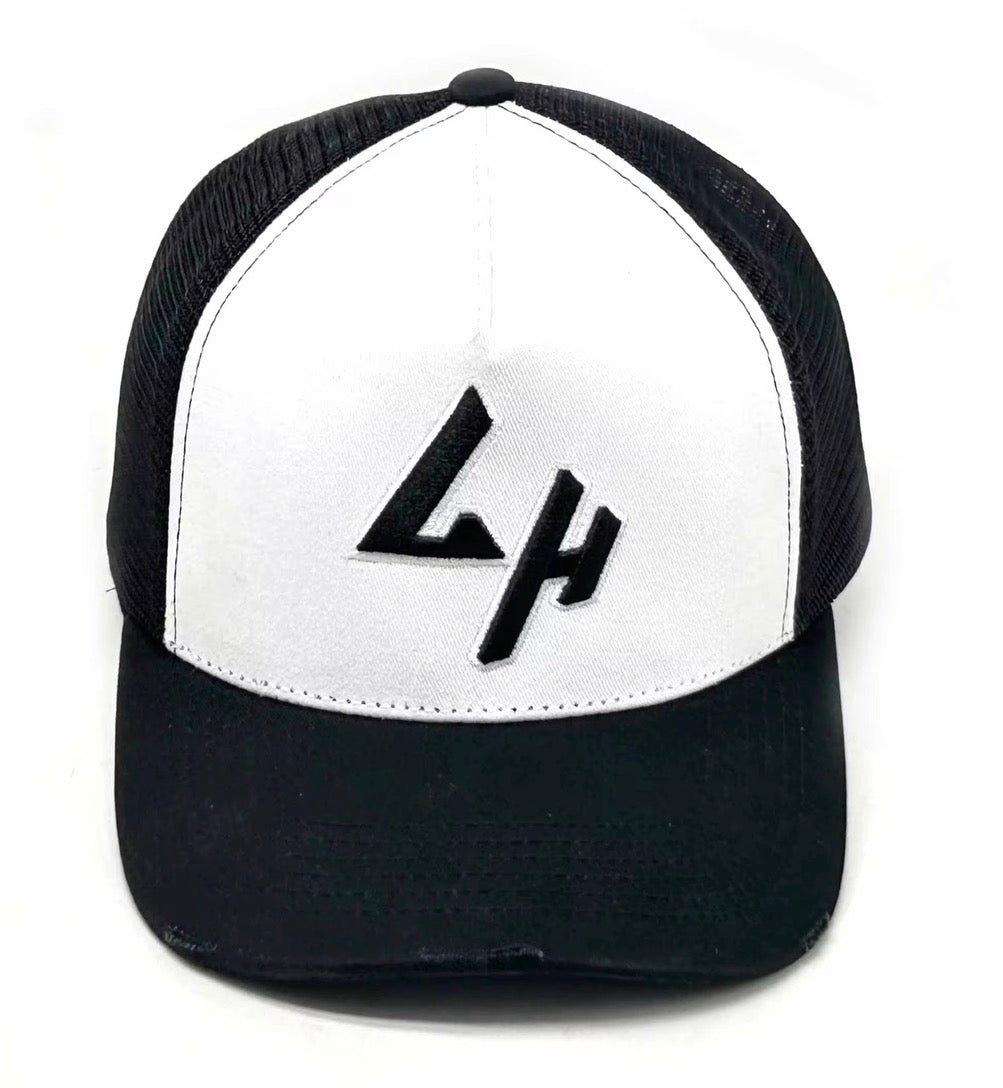 White / Black LH Hat