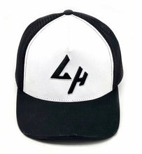 Load image into Gallery viewer, White / Black LH Hat
