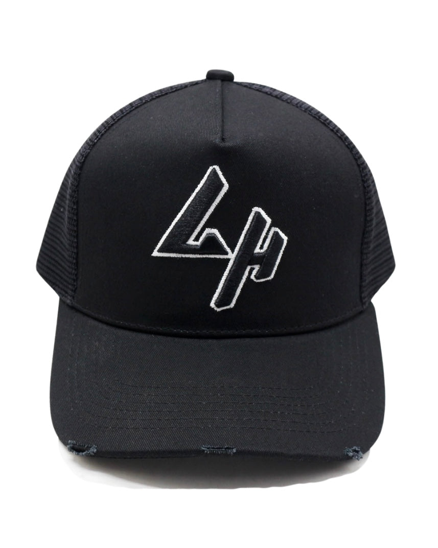 Inside White LH Trucker