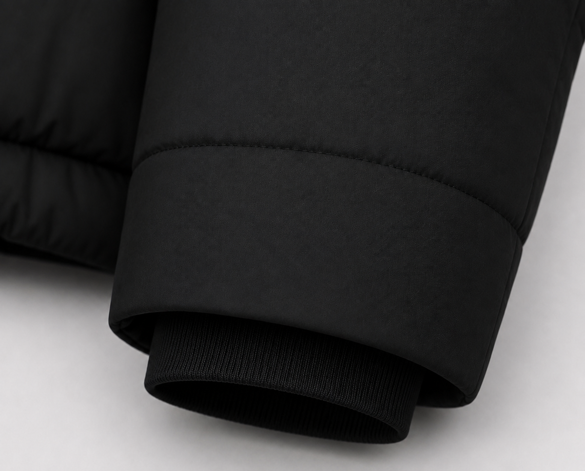 Black Padded Puffer