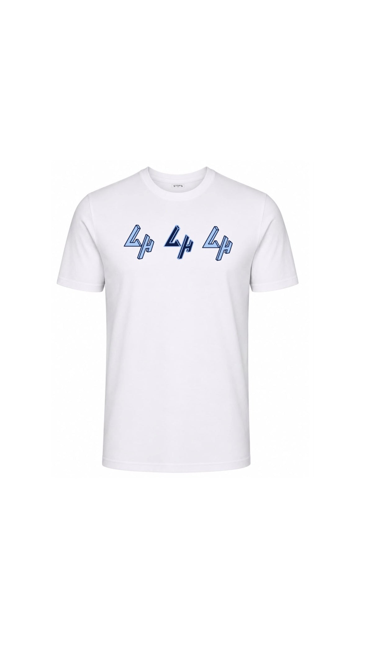 NAVY/LIGHT BLUE 3LH T-SHIRT