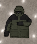 Khaki Puffer Jacket