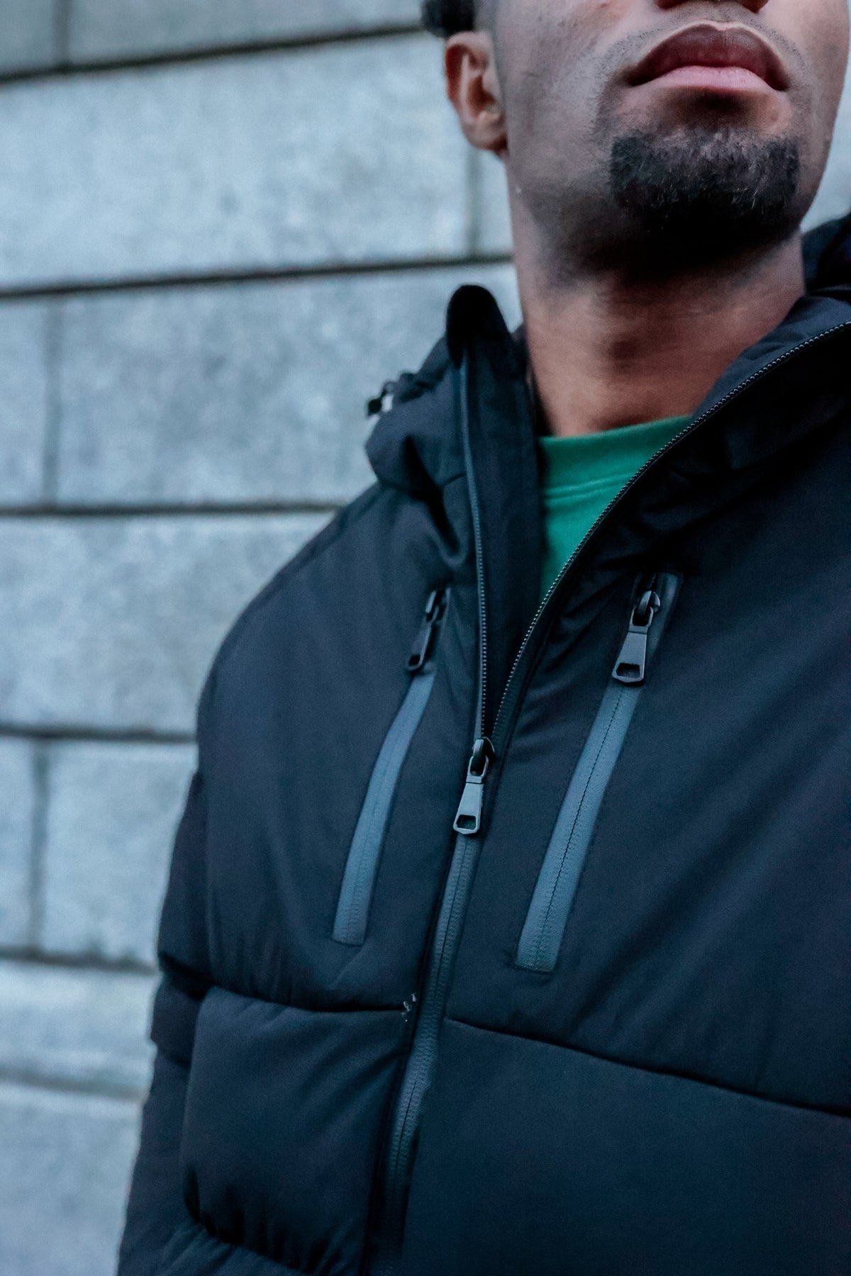 LH Black Puffer Jacket