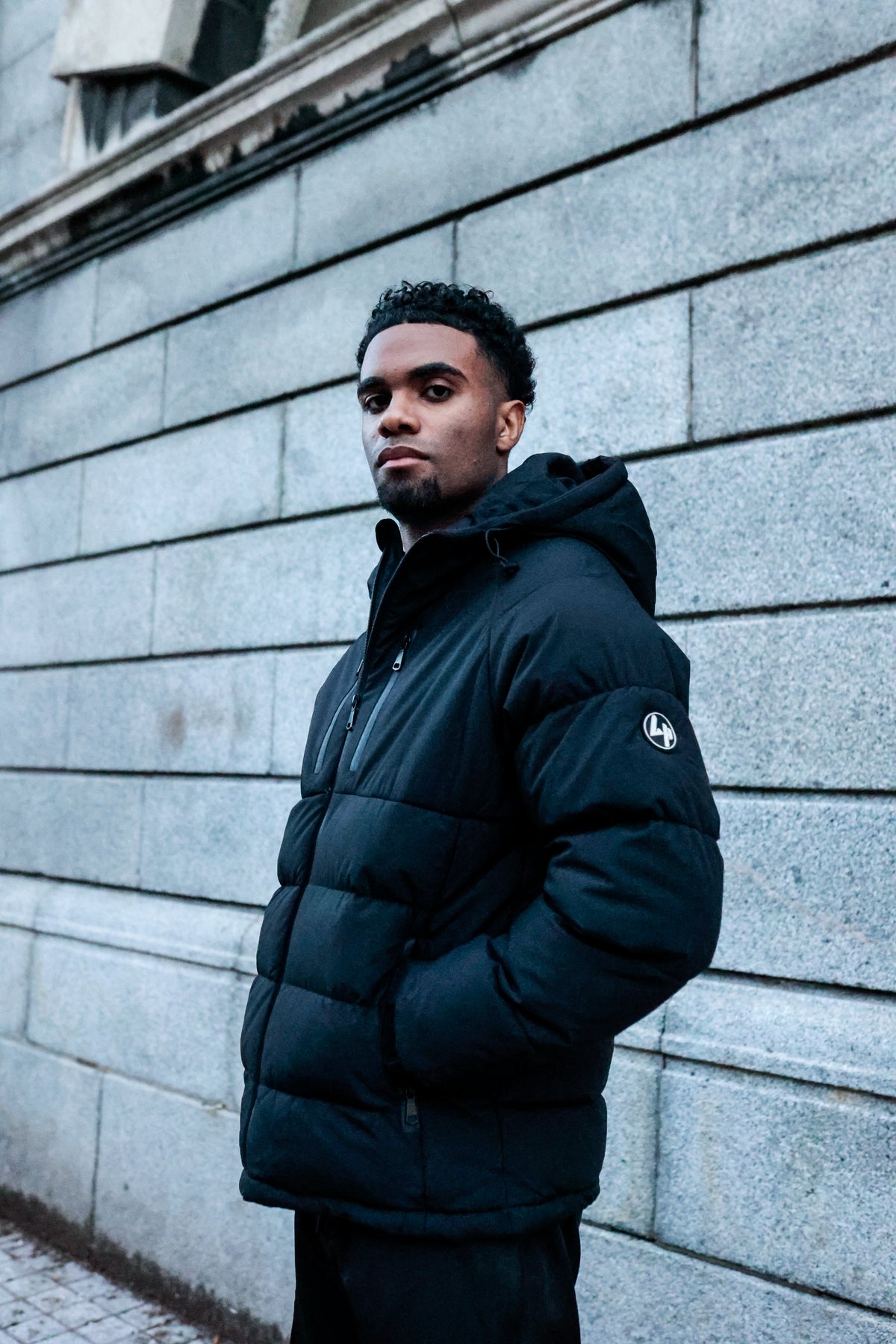 LH Black Puffer Jacket