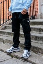 Load image into Gallery viewer, Black Cargo Zip Pocket
