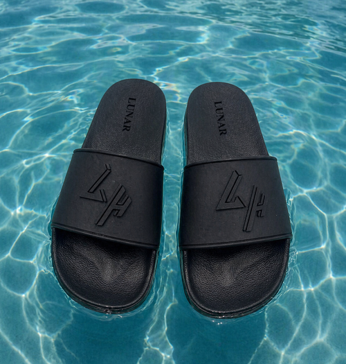 ALL BLACK SLIDES