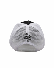 Load image into Gallery viewer, White / Black LH Trucker
