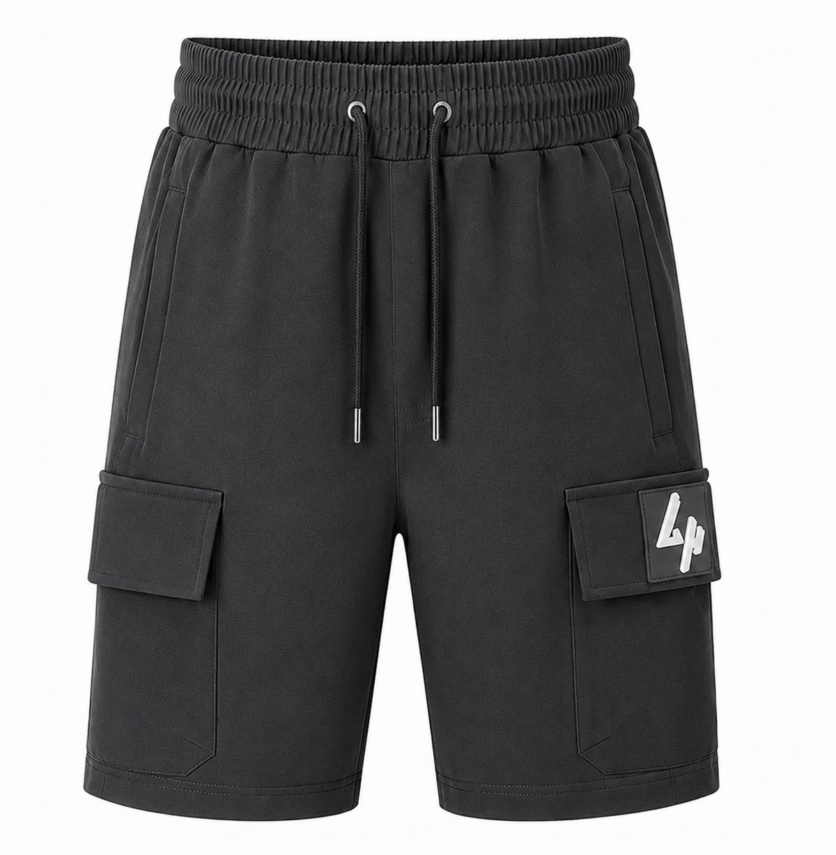 Charcoal Cargo Shorts